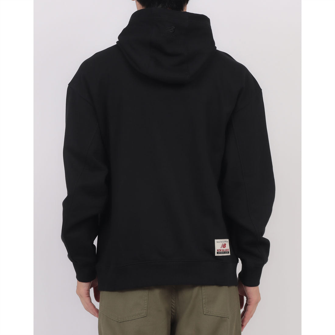 ニューバランス New Balance NBSC HOODIE フーディー パーカー(SEMI OVER FIT) （ブラック） ブラック