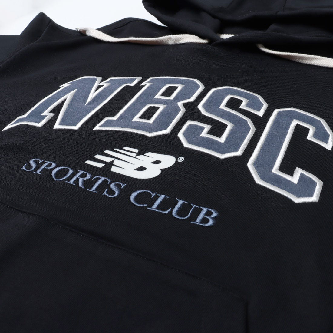 ニューバランス New Balance NBSC HOODIE フーディー パーカー(SEMI OVER FIT) （ブラック） ブラック