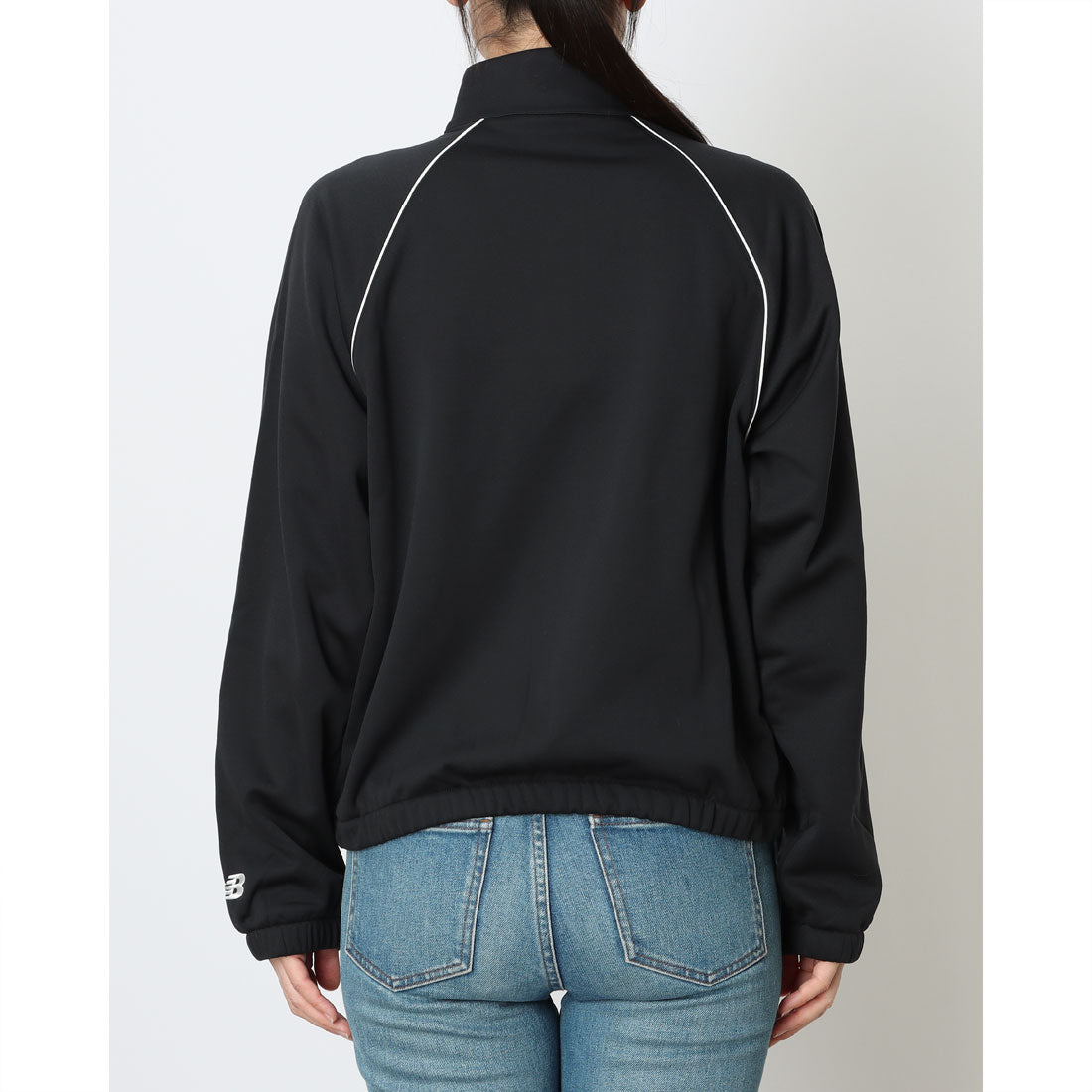 ニューバランス New Balance レディース ジャージ ジャケット Brushed Double Knit Jacket AWJ53170 （ブラック） ブラック