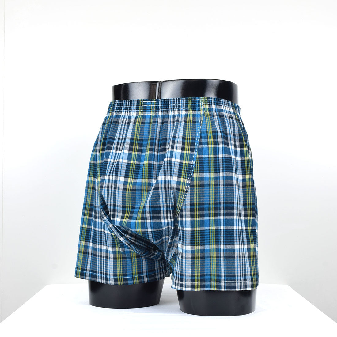 ニューヨーカー ホーム NEWYORKER HOME 前開トランクス 【返品不可商品】 （ブルー） ブルー