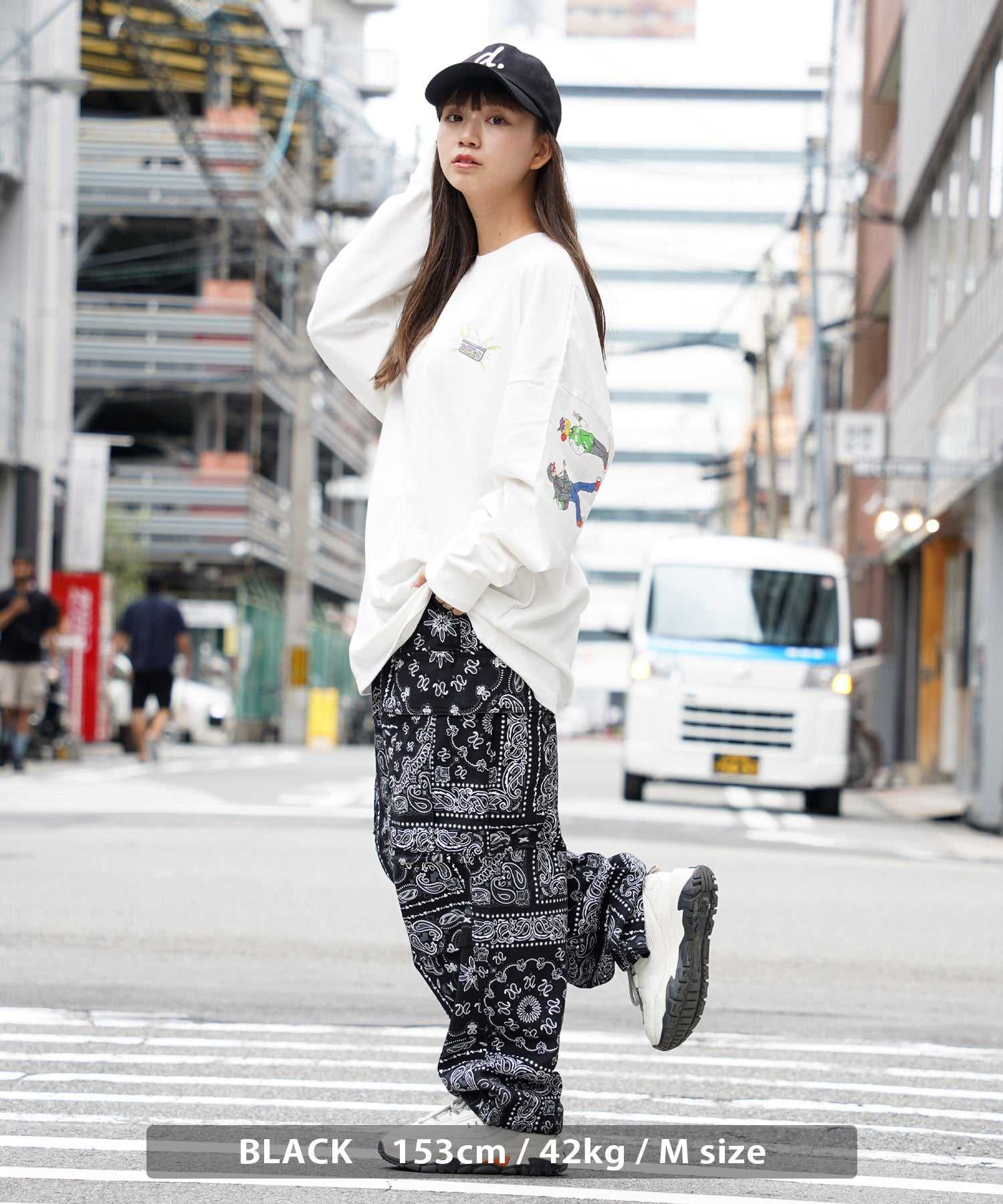 One Fork Closing 1111clothing Cargo Pants Men's Wide Cargo Pants Women's Paisley Pattern Bandana Pattern Pants Bottoms Wide Pants Balloon Pants Tapered Pants