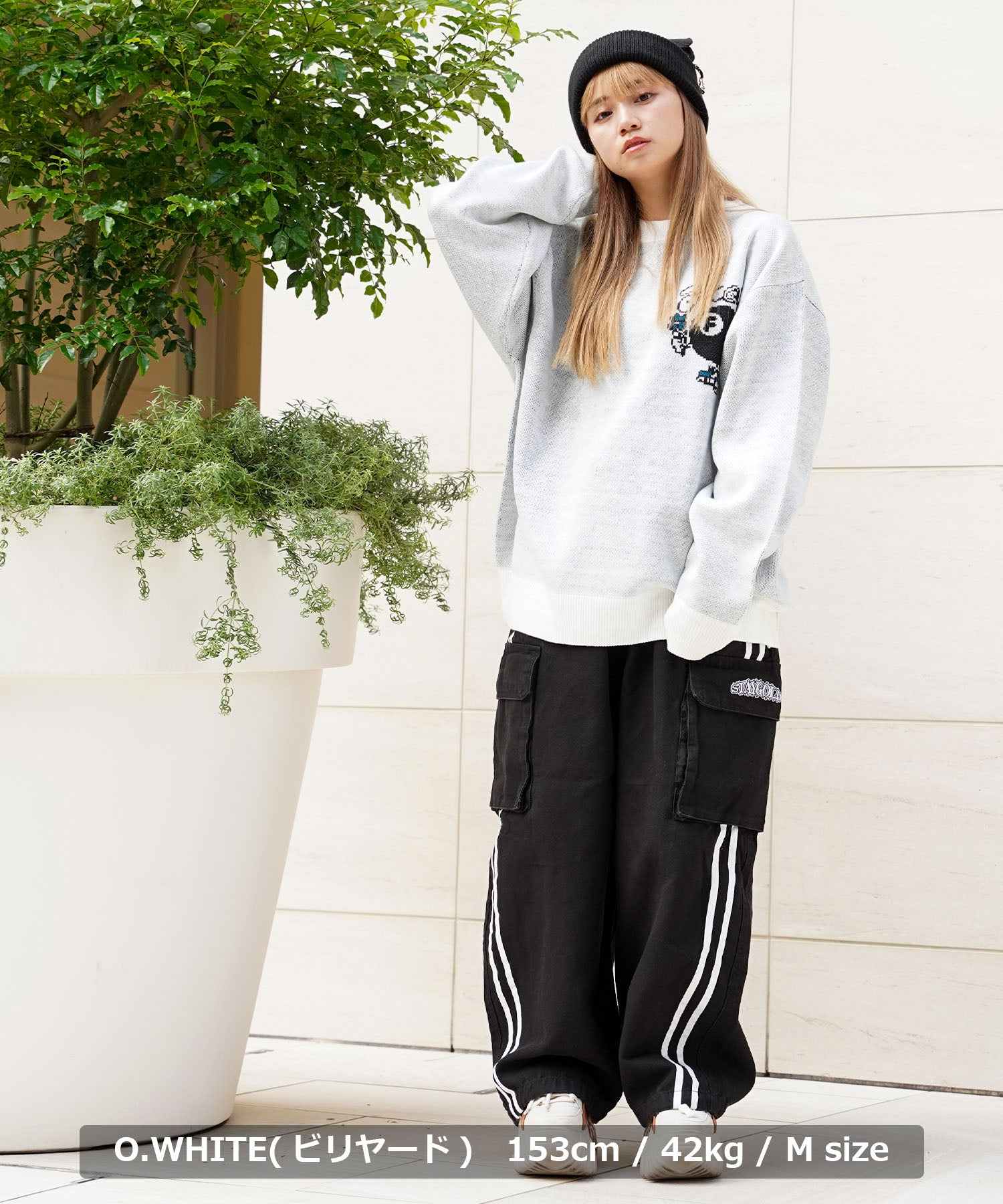 ニット/セーター crew neck jacquard knit amiur Ami de Coeur jacquard sweater | Ami | Shop Men's Crew Neck