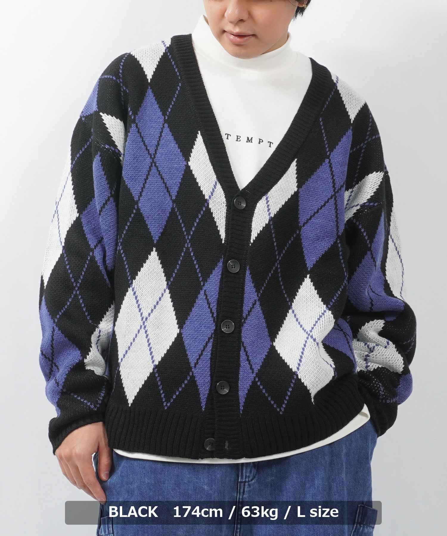 One Fork Closing 1111clothing Knit Cardigan Men's Cardigan Women's Arg