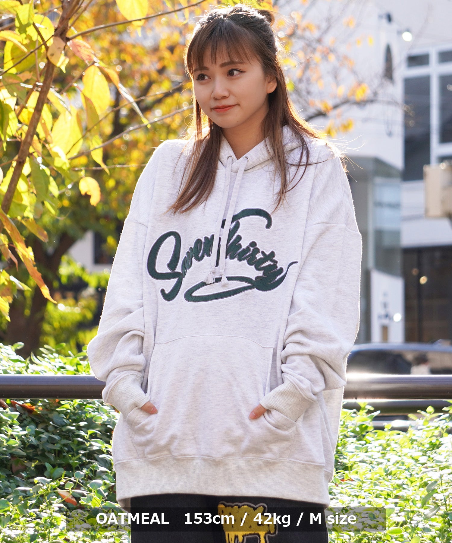 ワンフォークロージング 1111clothing オーバーサイズ パーカー メンズ ビッグパーカー レディース ビッグシルエット プルパーカー スウェット フーディ ロゴ 英字 刺繍 アップリケ 大きいサイズ