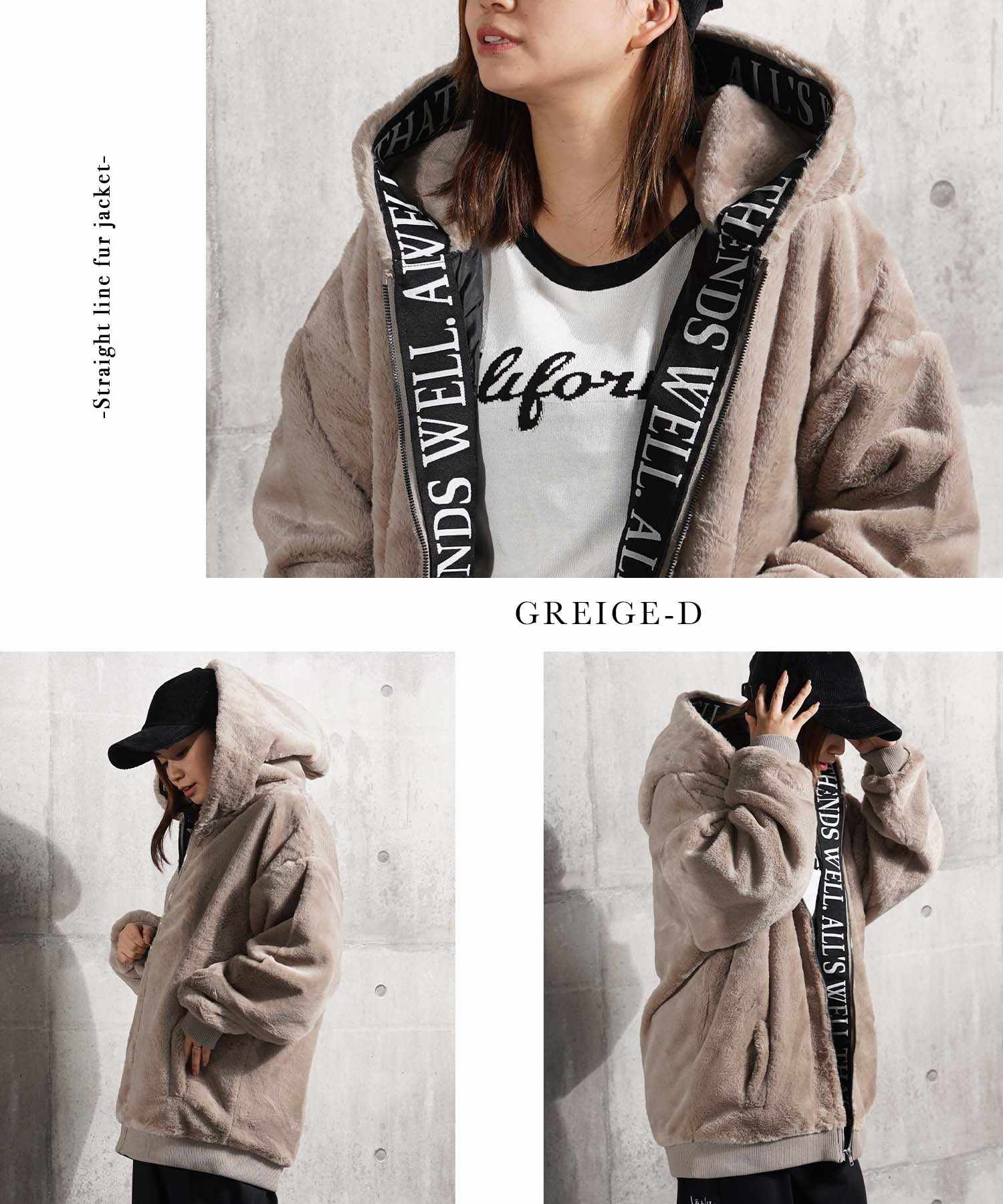One Fork Closing 1111clothing Mink Touch Fur Jacket