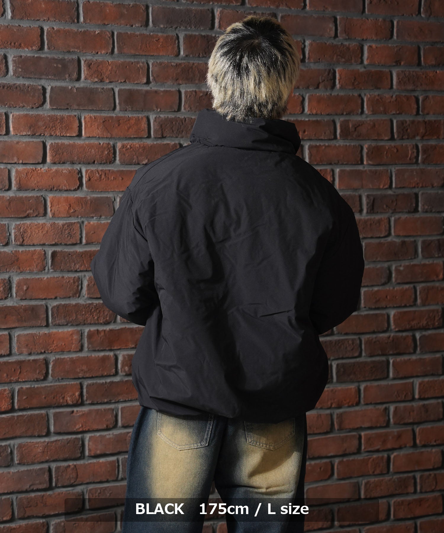 One Fork Closing 1111clothing Fiber Padding Short Stand Jacket