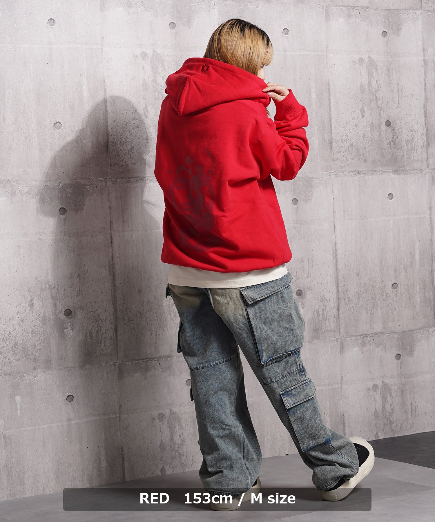 ワンフォークロージング 1111clothing アブストラクト フェイス ZIPパーカー （GRAY） GRAY