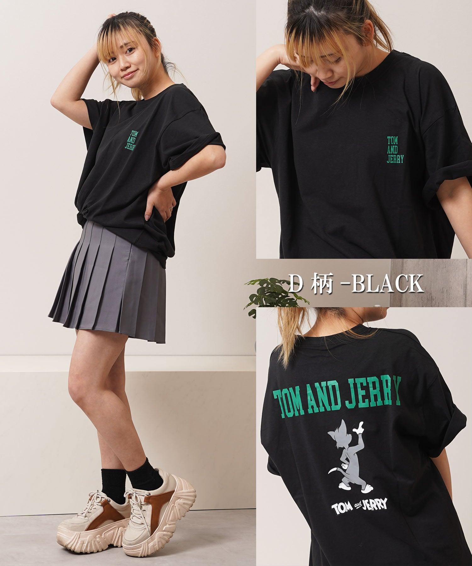 ワンフォークロージング 1111clothing TOM&JERRY S/S Tee （C柄-O.WHITE） C柄-O.WHITE