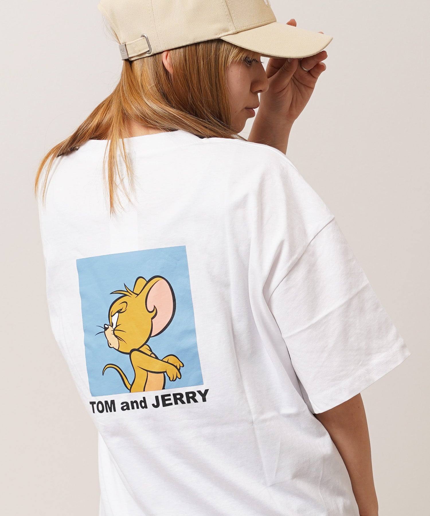ワンフォークロージング 1111clothing TOM&JERRY S/S Tee （A柄-O.WHITE） A柄-O.WHITE