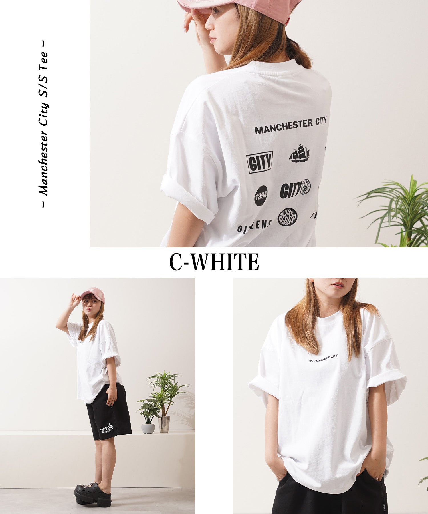 ワンフォークロージング 1111clothing Manchester City S/S Tee （A-WHITE） A-WHITE