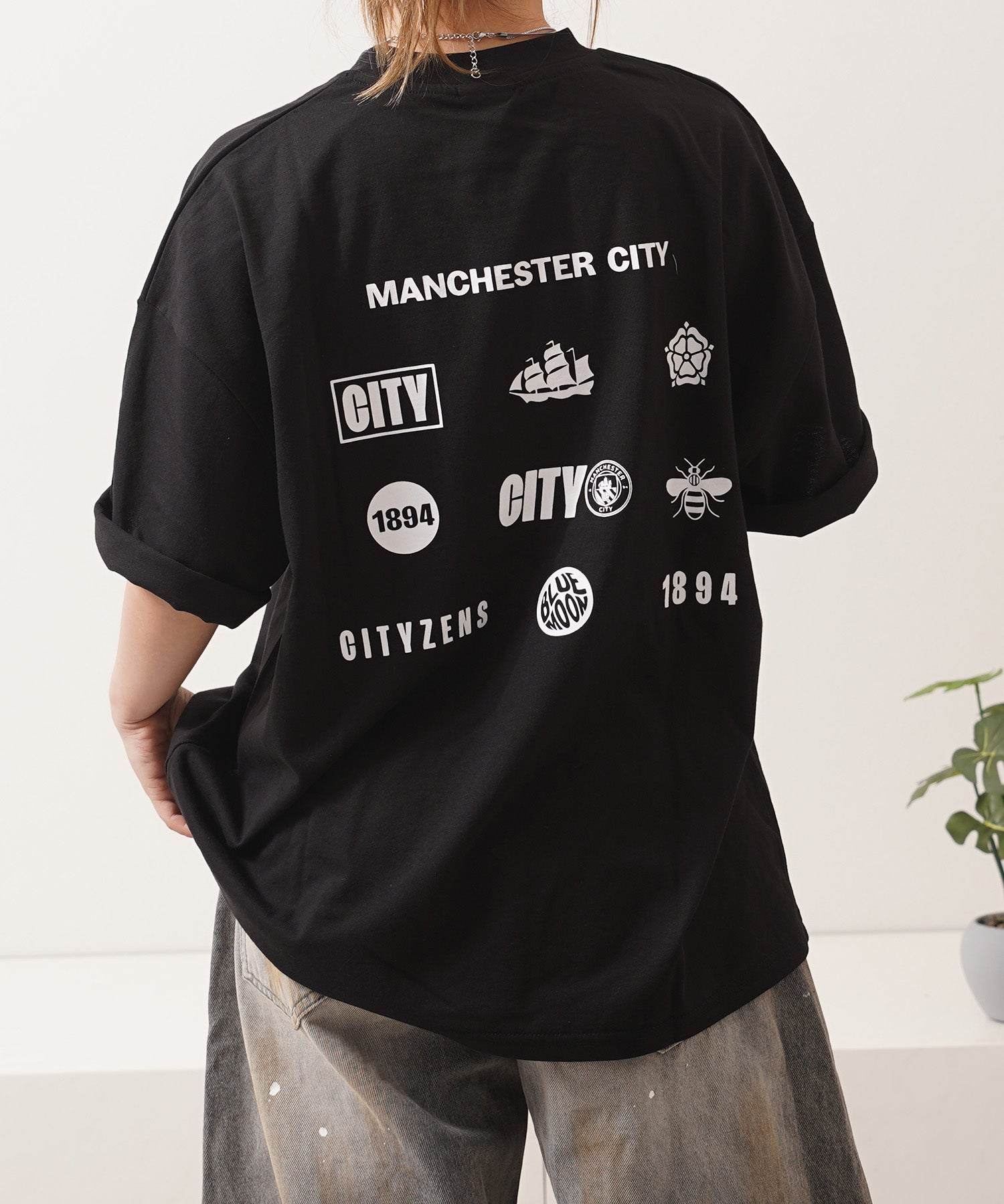 ワンフォークロージング 1111clothing Manchester City S/S Tee （C-BLACK） C-BLACK