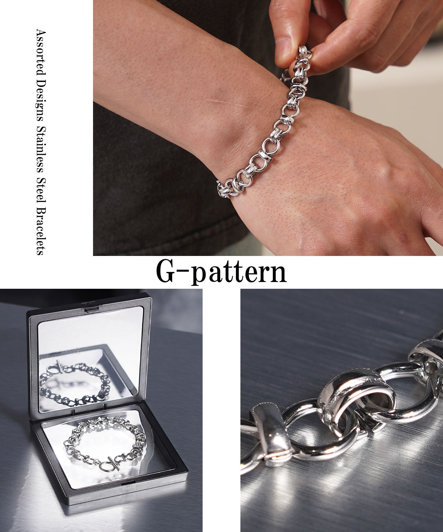 ワンフォークロージング 1111clothing アソートデザイン ブレスレット （G） G