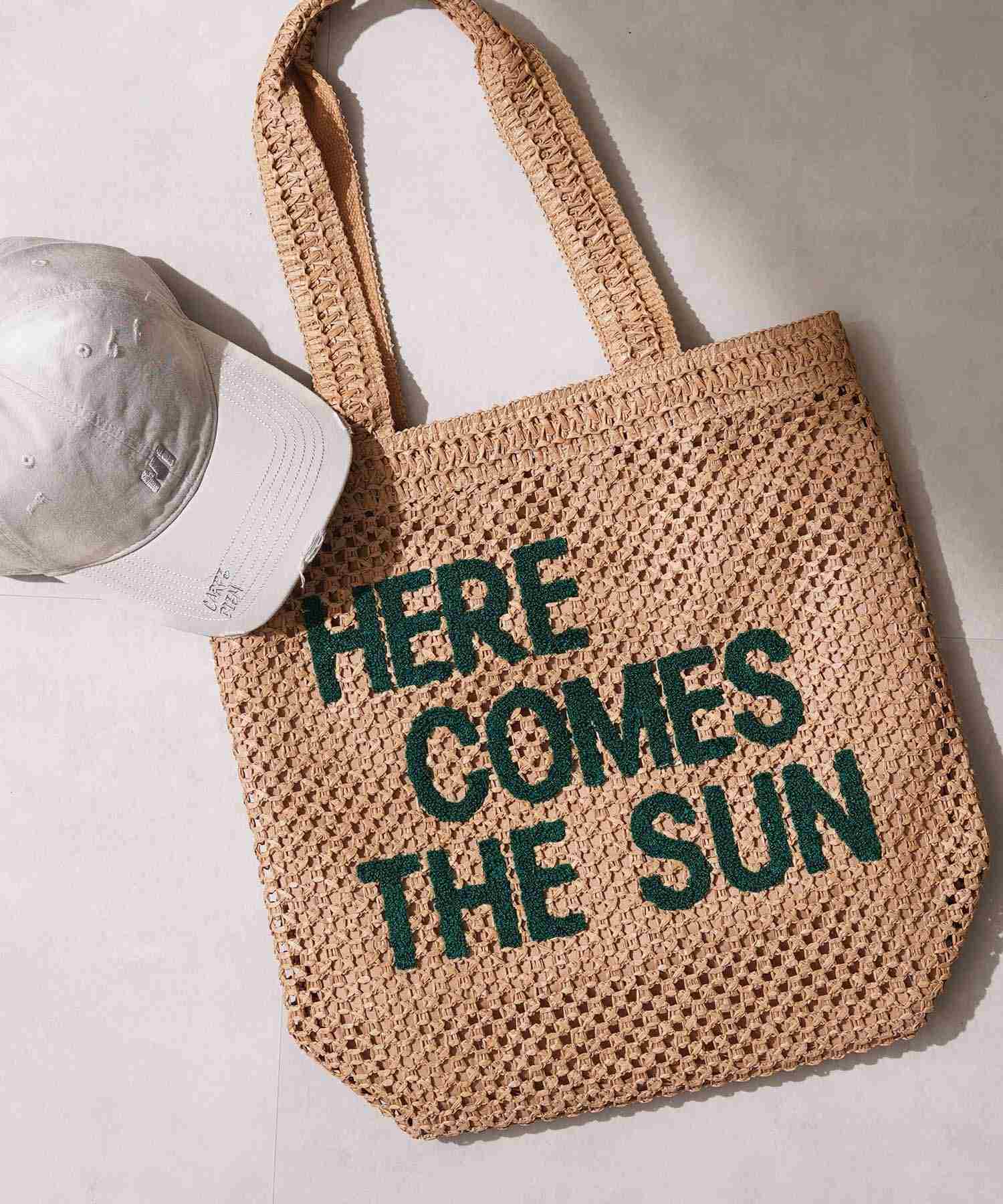 ワンフォークロージング 1111clothing サガラ刺繍 編み込み トートバッグ （BROWN） BROWN