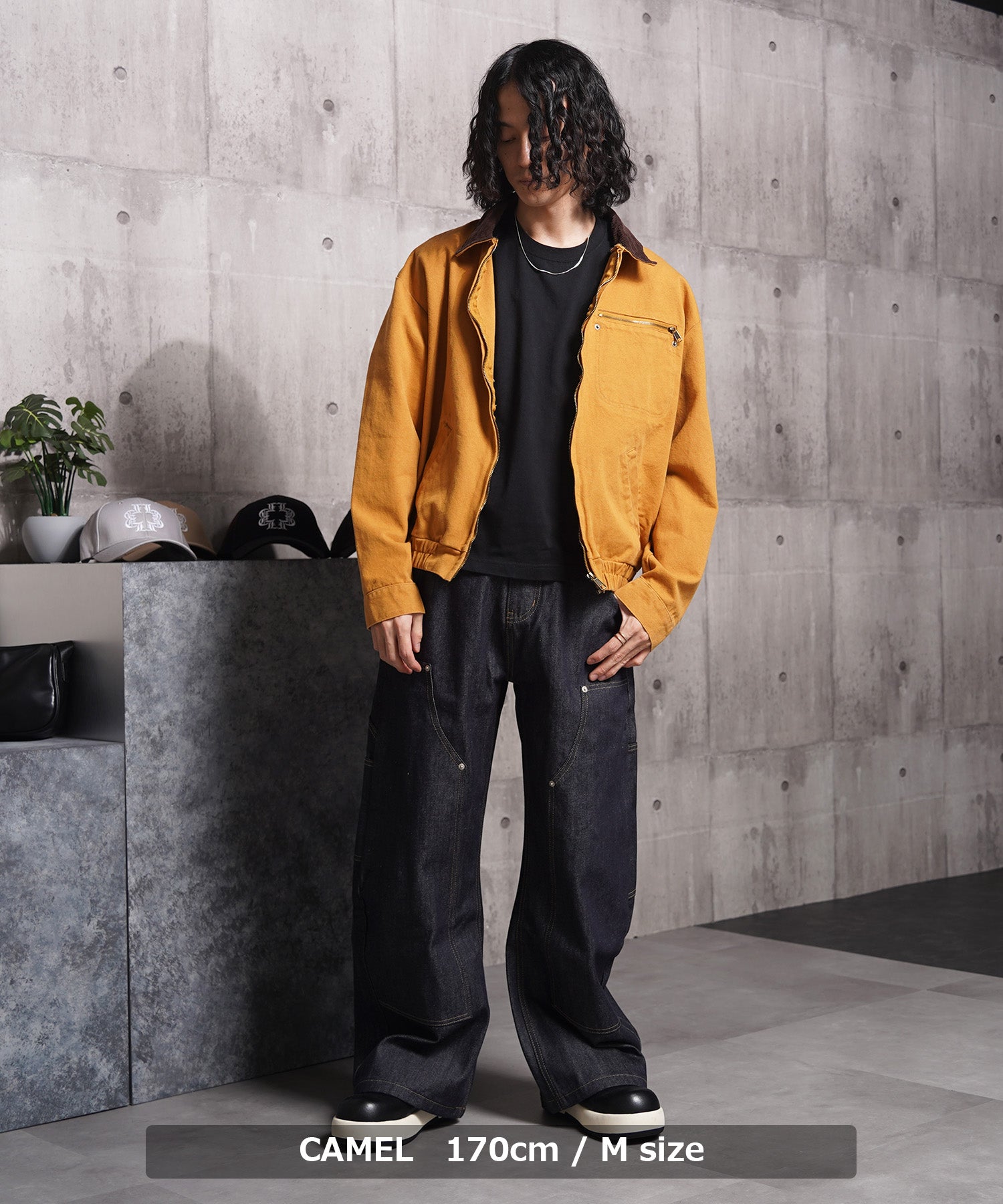 ワンフォークロージング 1111clothing クロップド デトロイトジャケット （CAMO） CAMO