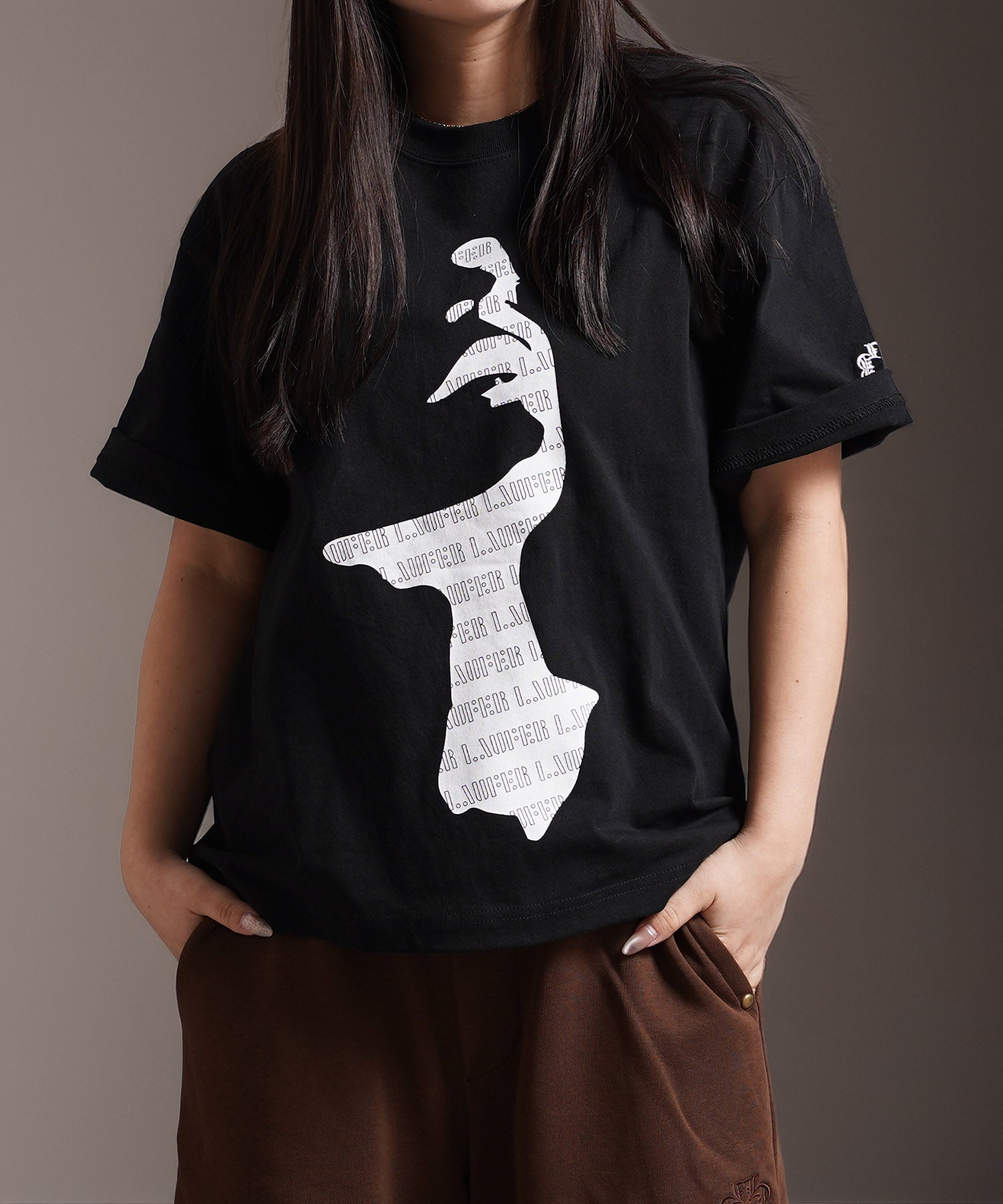 ワンフォークロージング 1111clothing Face Logo Tee （BLACK） BLACK
