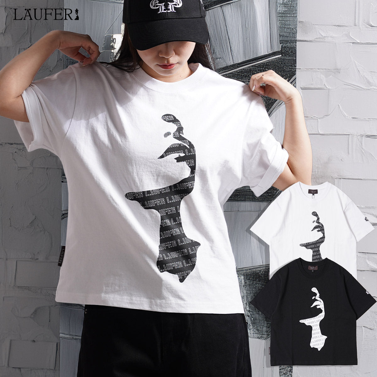 ワンフォークロージング 1111clothing Face Logo Tee （BLACK） BLACK