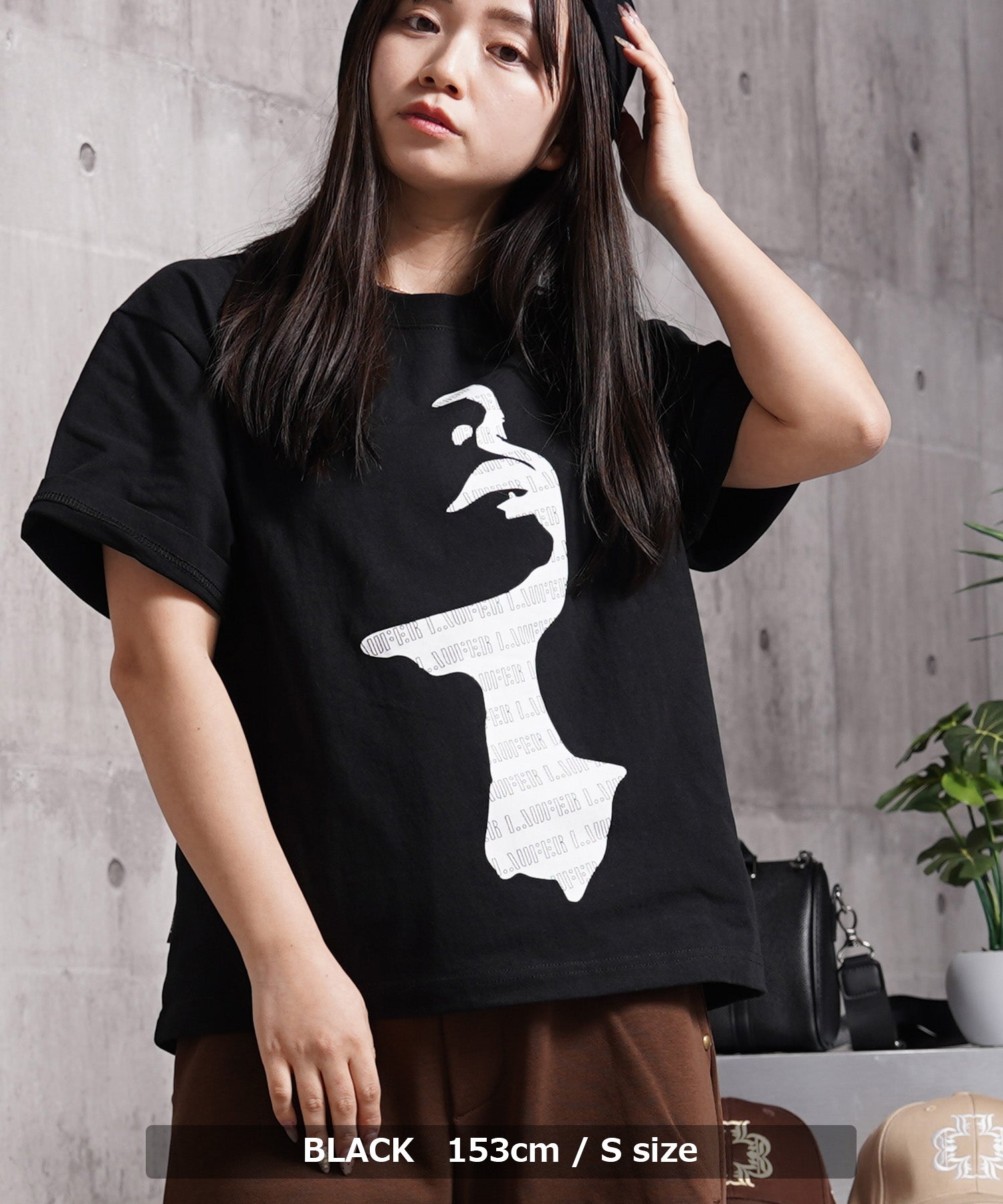 ワンフォークロージング 1111clothing Face Logo Tee （BLACK） BLACK