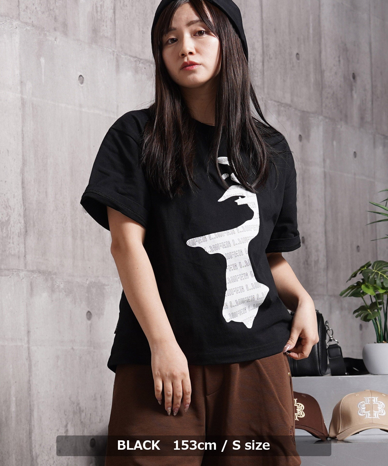 ワンフォークロージング 1111clothing Face Logo Tee （BLACK） BLACK