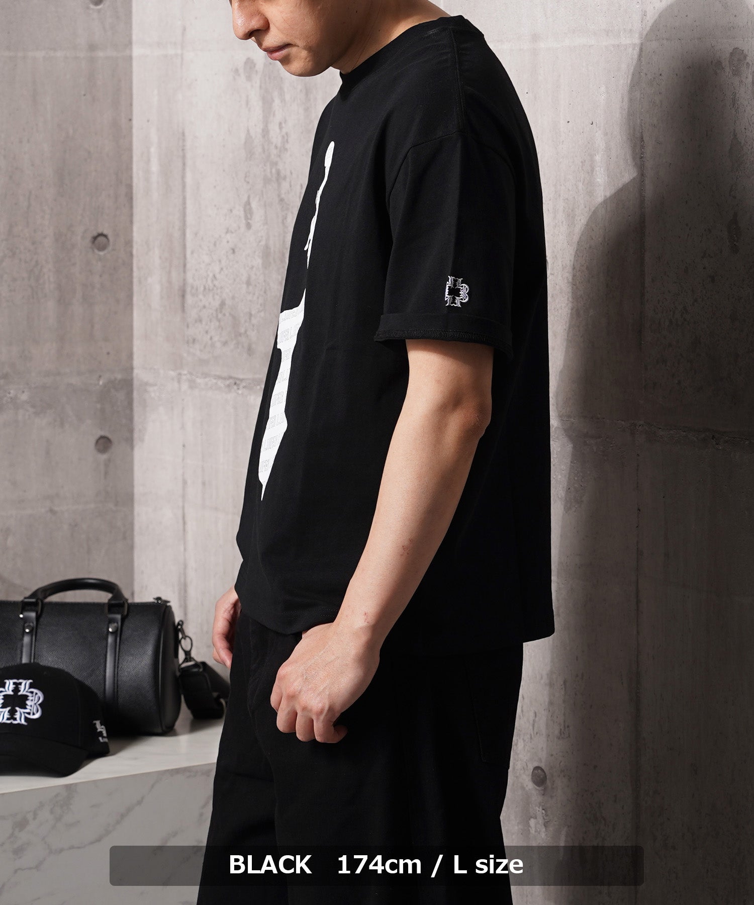 ワンフォークロージング 1111clothing Face Logo Tee （BLACK） BLACK