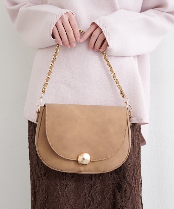 ナイスクラップ NICE CLAUP 【natural couture】フォーチェーンショルダー （CML） CML