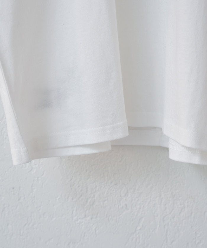 ナイスクラップ NICE CLAUP 【NAO/Web限定リバイバル】新色追加！ロゴ袖ボリュームT （GBE） GBE