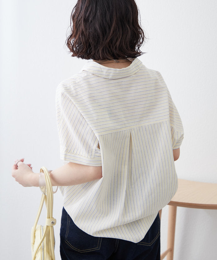 ナイスクラップ NICE CLAUP シンプルで使いやすいのに大人高見え！スキッパーシャツ （RM） RM