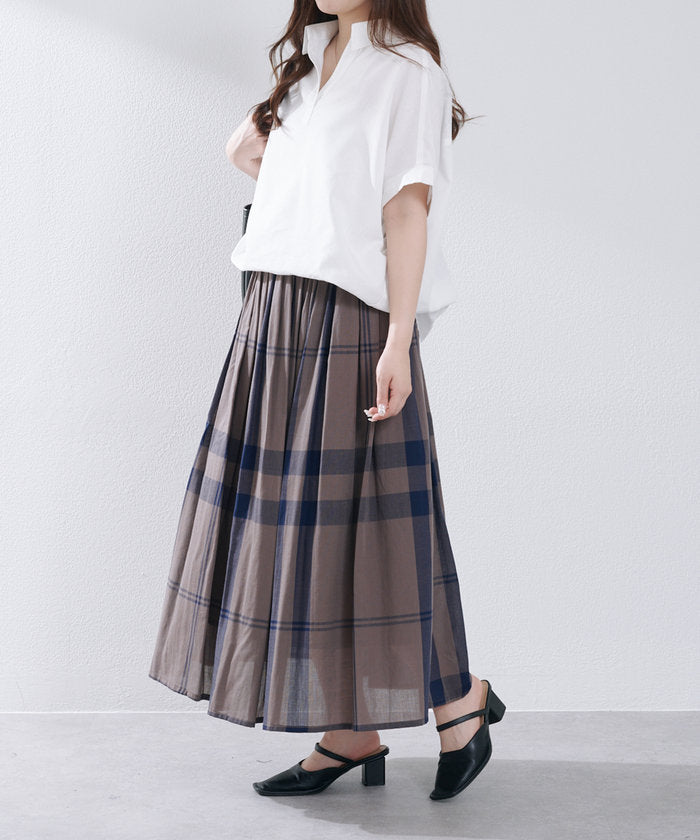 ナイスクラップ NICE CLAUP シンプルで使いやすいのに大人高見え！スキッパーシャツ （RM） RM