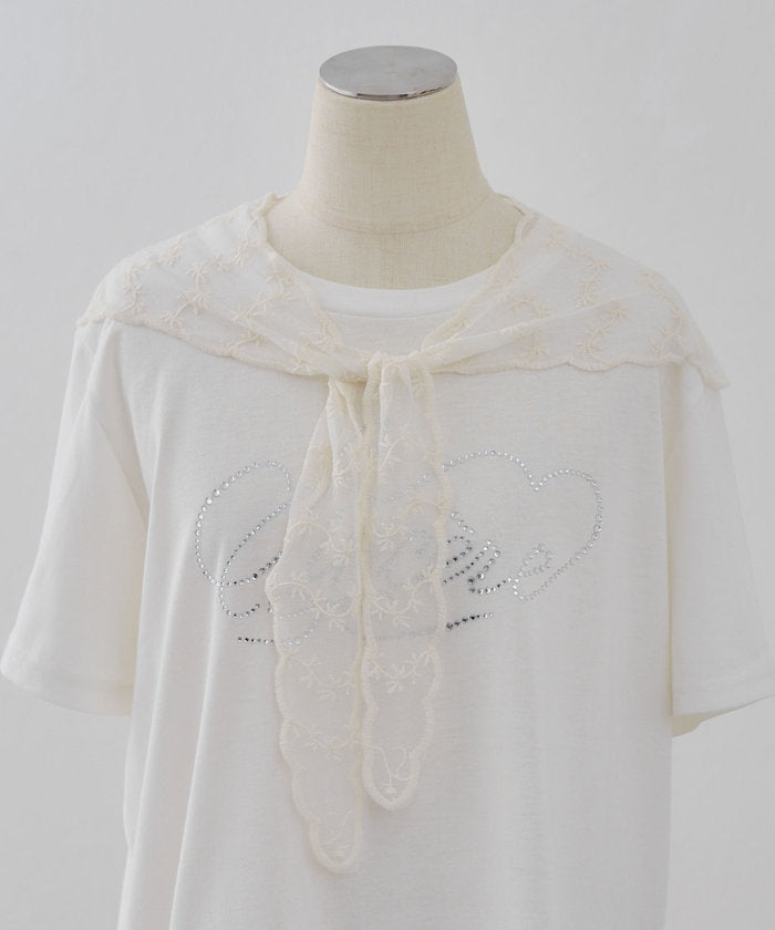 ナイスクラップ NICE CLAUP 【WEB限定】レースバブーシュカ （IVY） IVY