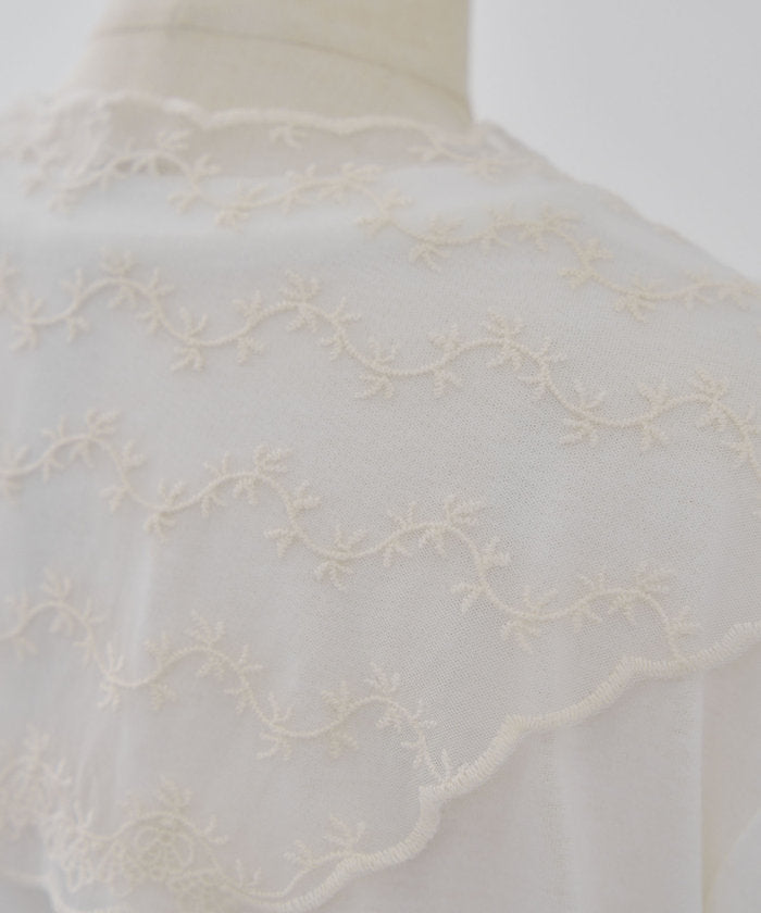 ナイスクラップ NICE CLAUP 【WEB限定】レースバブーシュカ （IVY） IVY