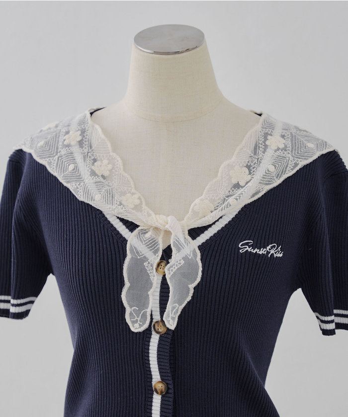 ナイスクラップ NICE CLAUP 【WEB限定】レースバブーシュカ （IVY） IVY