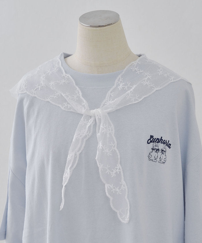 ナイスクラップ NICE CLAUP 【WEB限定】レースバブーシュカ （IVY） IVY