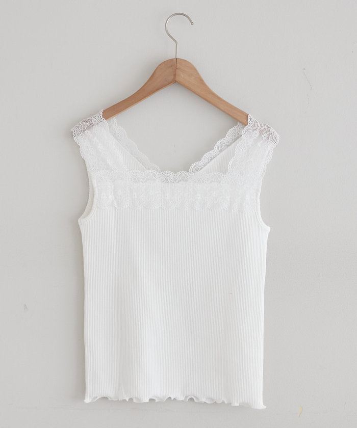 ナイスクラップ NICE CLAUP 前後2WAYテレコレースタンク （SAX） SAX