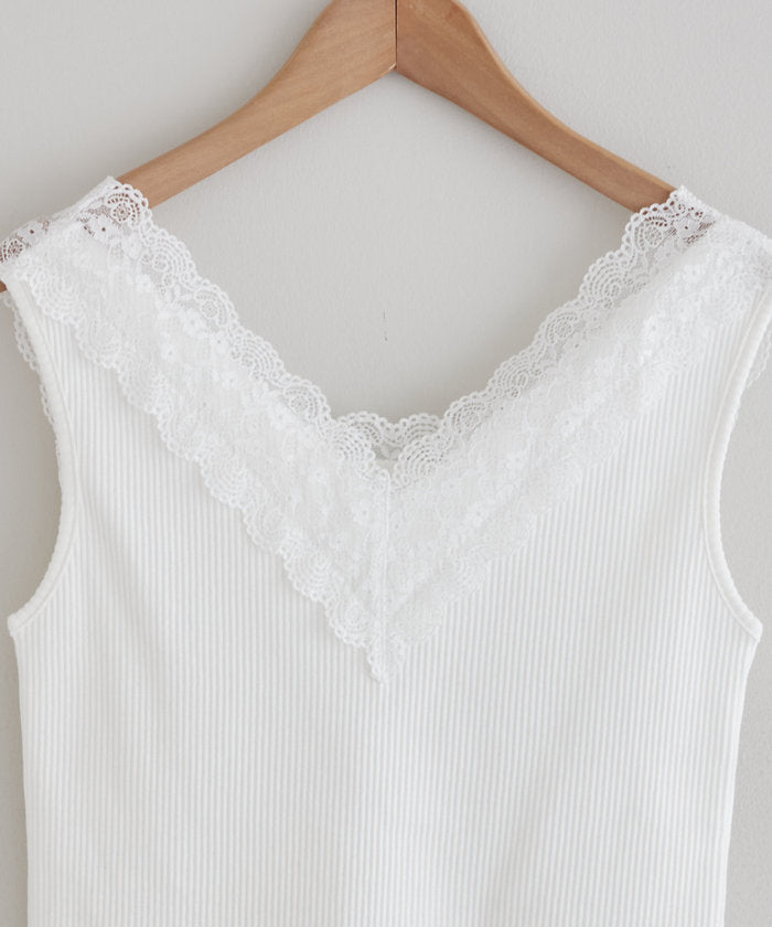 ナイスクラップ NICE CLAUP 前後2WAYテレコレースタンク （SAX） SAX