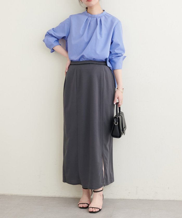 ナイスクラップ NICE CLAUP 【natural couture】キャミ+タイトスカート SET （GY） GY