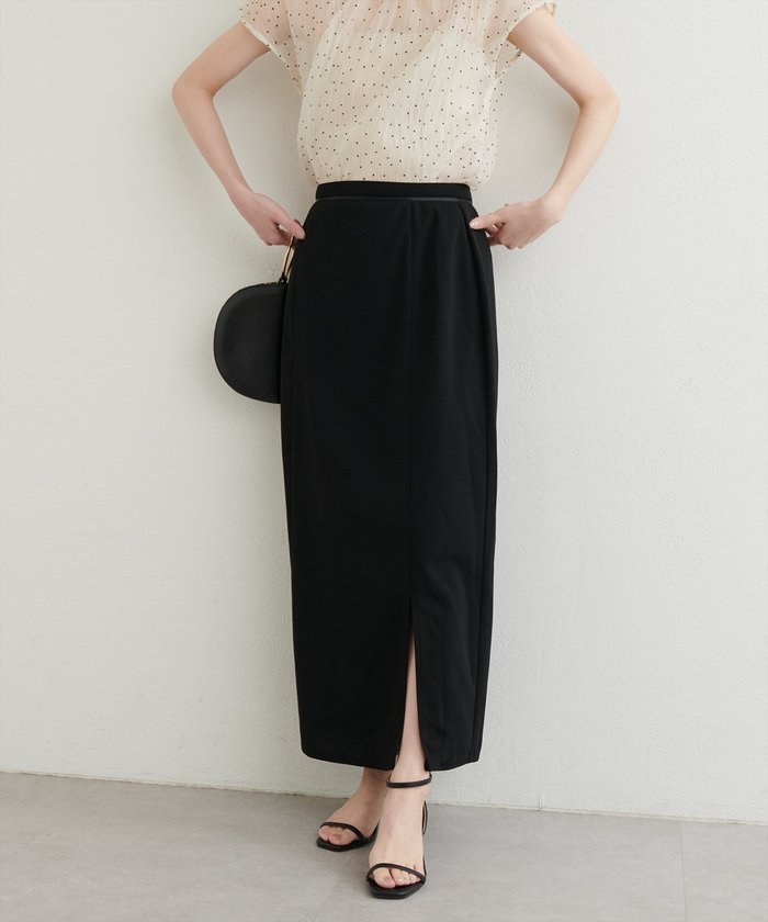 ナイスクラップ NICE CLAUP 【natural couture】キャミ+タイトスカート SET （GY） GY