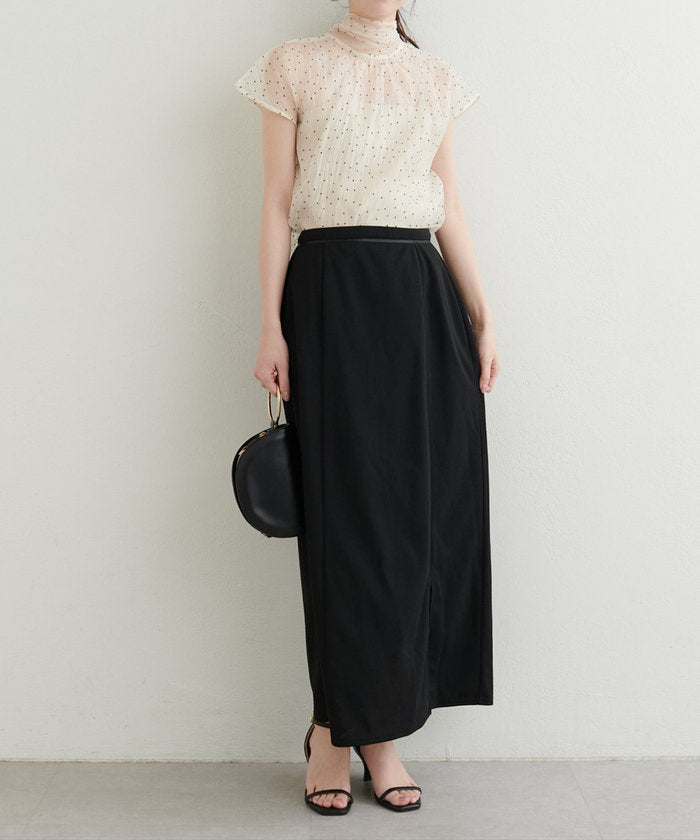 ナイスクラップ NICE CLAUP 【natural couture】キャミ+タイトスカート SET （GY） GY