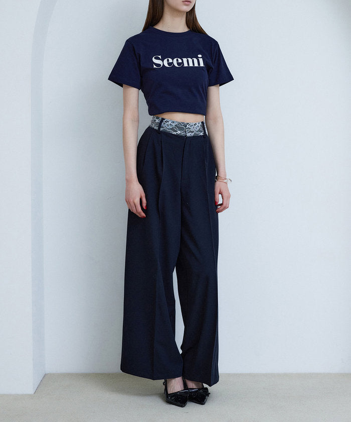 ナイスクラップ NICE CLAUP 【Seemi】Seemiパンツ （GY） GY