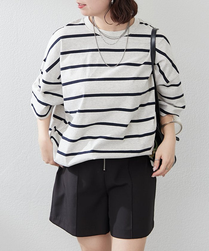 ナイスクラップ NICE CLAUP 【NUNIFE】マルチボーダーBIGT （PL） PL