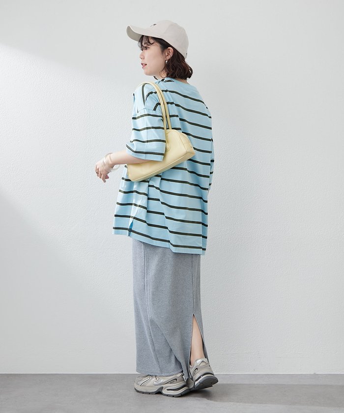 ナイスクラップ NICE CLAUP 【NUNIFE】マルチボーダーBIGT （PL） PL