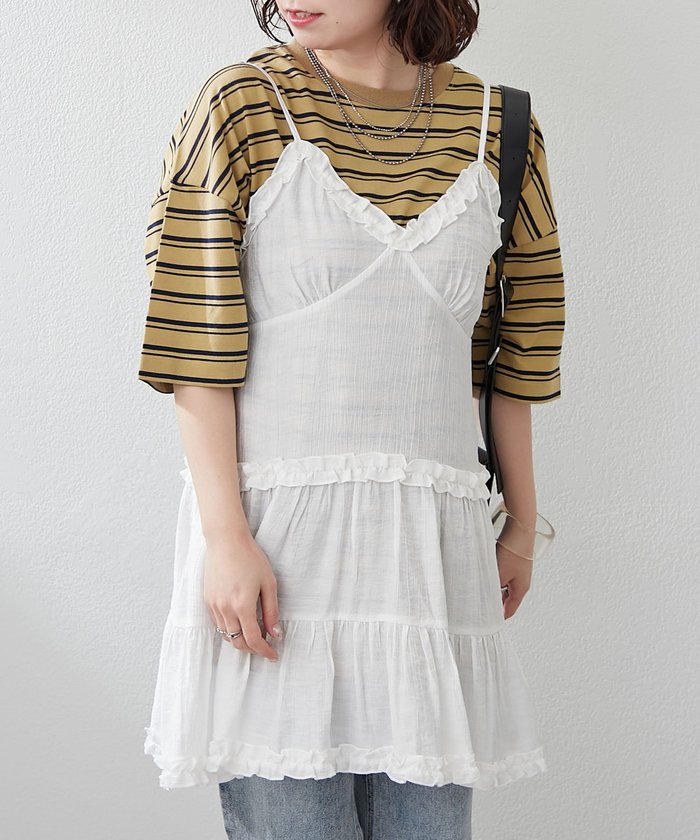 ナイスクラップ NICE CLAUP 【NUNIFE】マルチボーダーBIGT （PL） PL