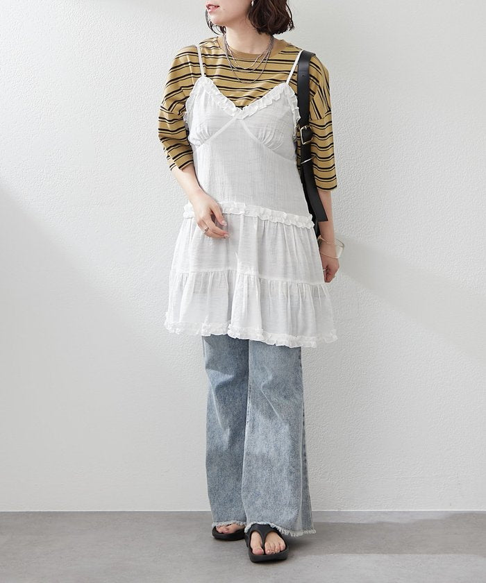 ナイスクラップ NICE CLAUP 【NUNIFE】マルチボーダーBIGT （PL） PL