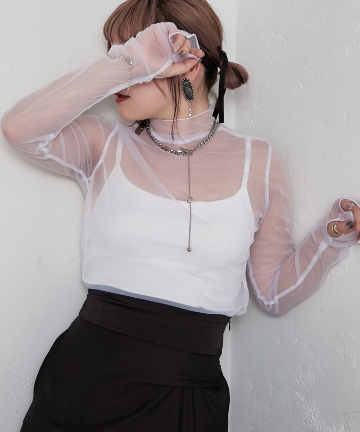 ナイスクラップ NICE CLAUP 【Mavie..7】アソートシアートップス （OFF） OFF