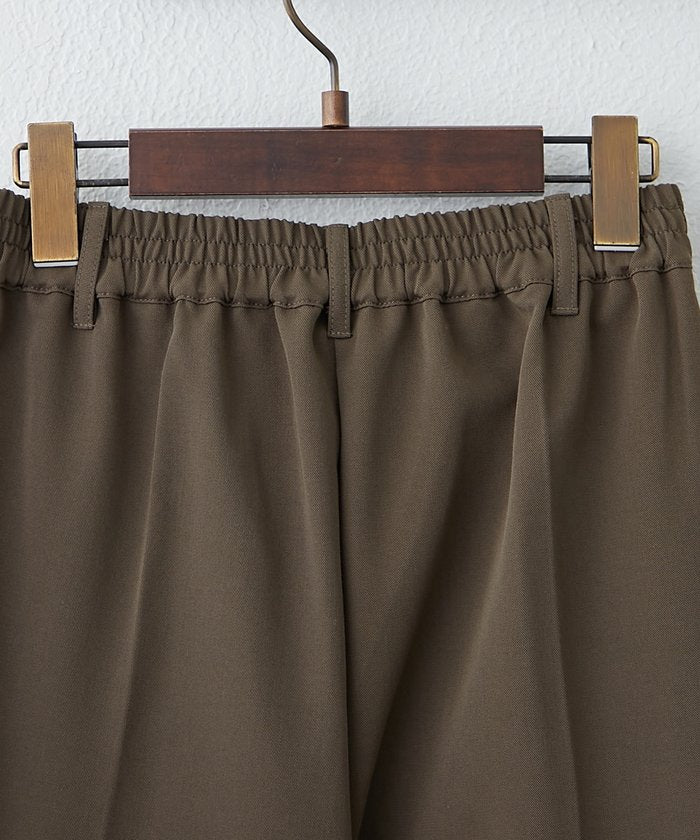 ナイスクラップ NICE CLAUP 【M/Lサイズ展開】美シルエットベーシックフレアパンツ （BK） BK