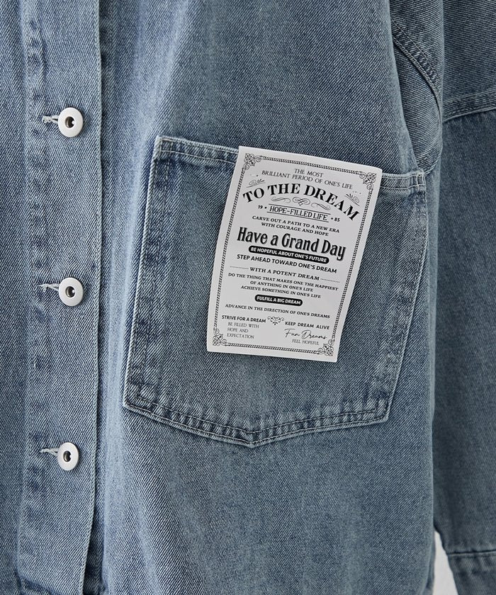 ナイスクラップ NICE CLAUP ノーカラーGジャン （SUM） SUM