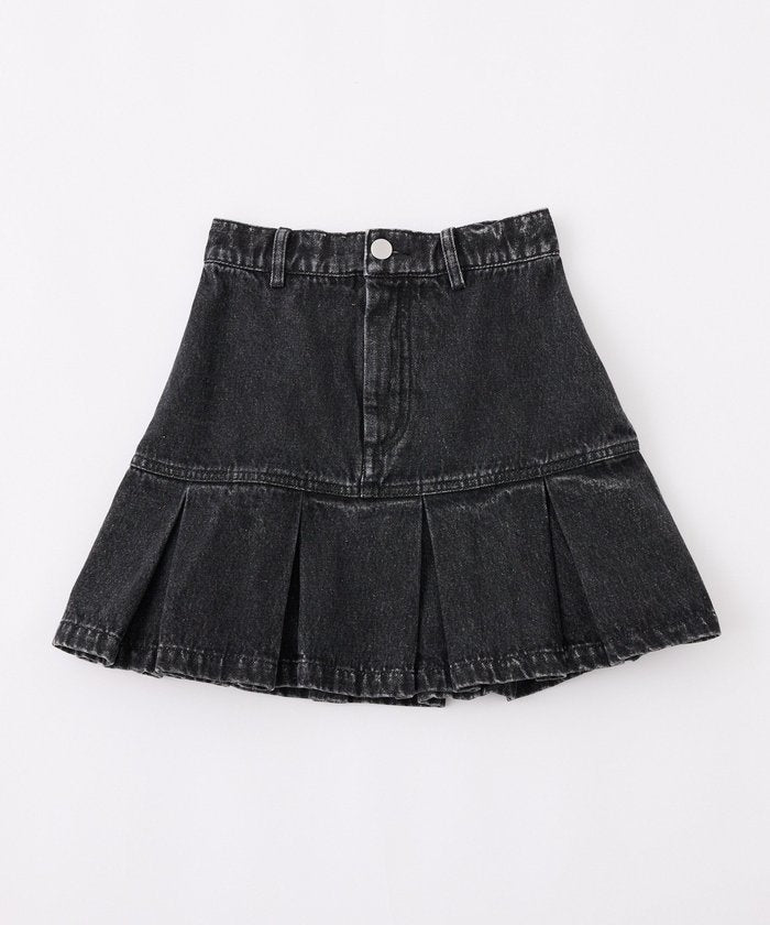 ナイスクラップ NICE CLAUP 【one after another】裾プリーツミニ （WHM） WHM