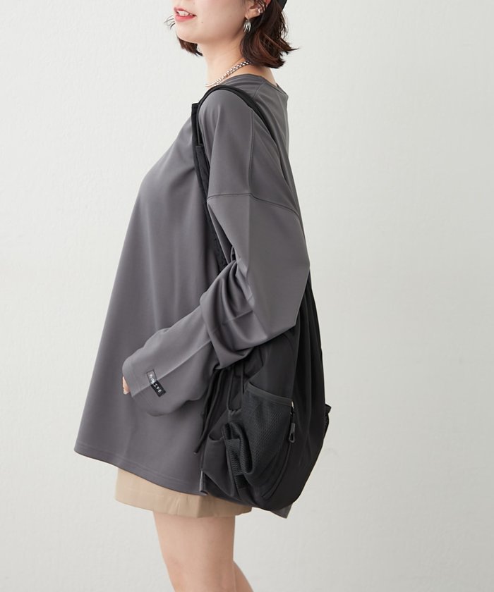 ナイスクラップ NICE CLAUP 【NUNIFE】UネックロンT （OFF） OFF