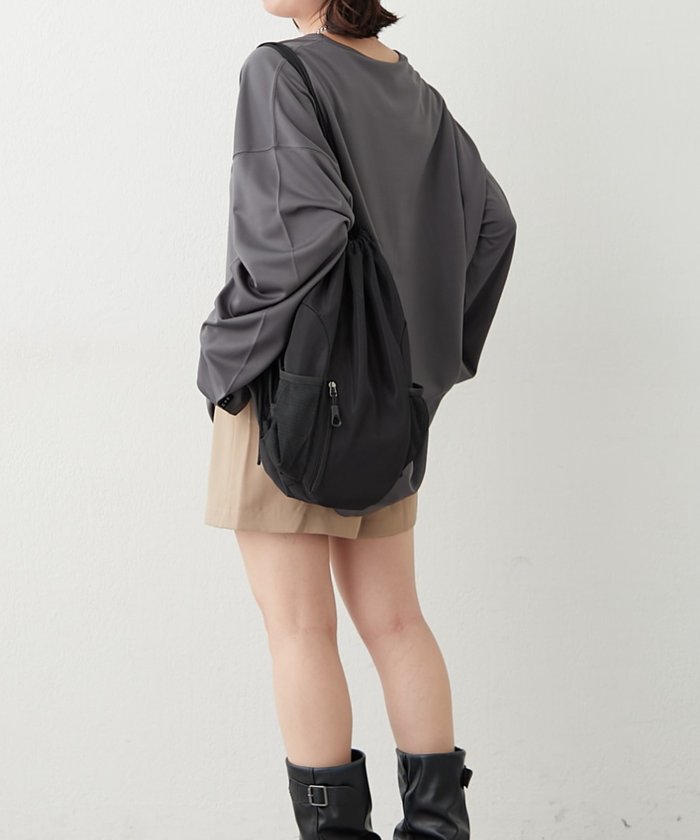 ナイスクラップ NICE CLAUP 【NUNIFE】UネックロンT （OFF） OFF