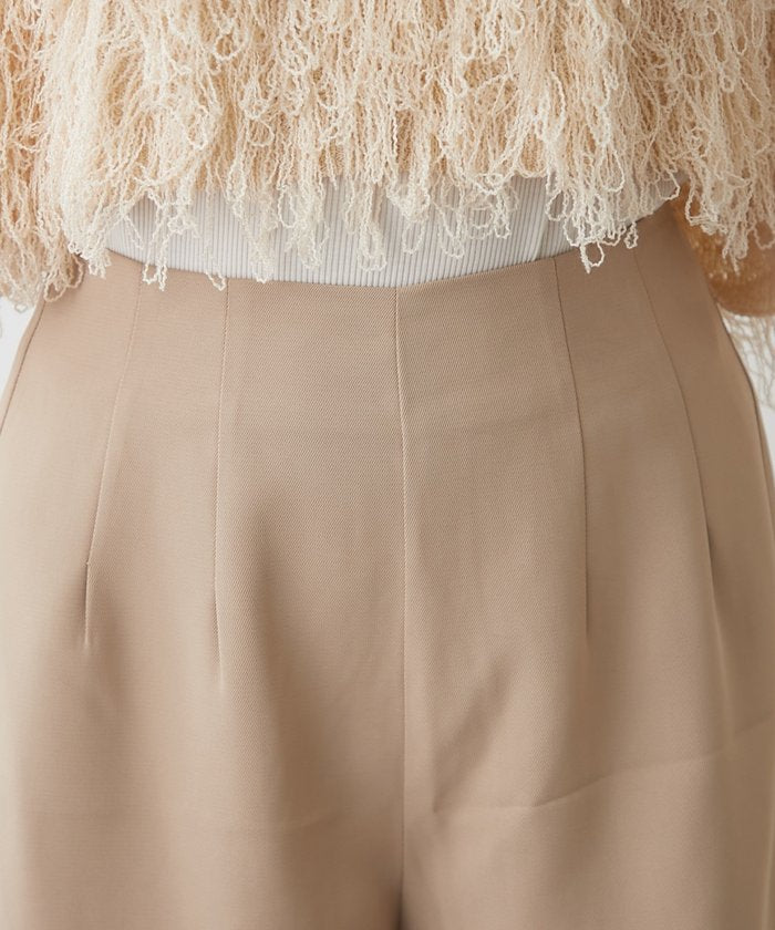 ナイスクラップ NICE CLAUP ハイウエストショートパンツ （BR） BR