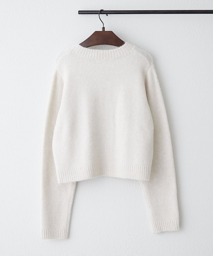 ナイスクラップ NICE CLAUP 【WEB先行予約】ポケット付クルーネックカーディガン （CGY） CGY