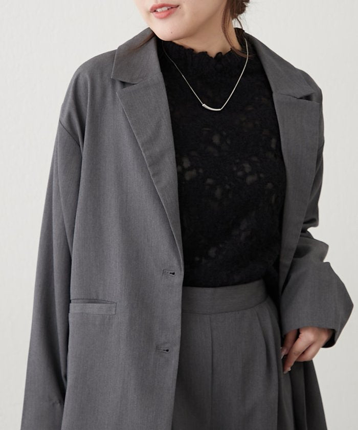 ナイスクラップ NICE CLAUP プチハイシャーリングブラウス （OFF） OFF